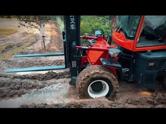 3.5T Xe nâng đường xá gồ ghề (Trục chỉ số) để nâng 3 ~ 6m