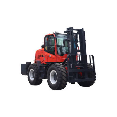 5.0T Đường đất gồ ghề ngắn Chiếc xe nâng cao 3 ~ 6m