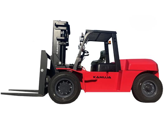 Xe nâng động cơ diesel mạnh mẽ với công suất tải 10000kg cho các ứng dụng công nghiệp